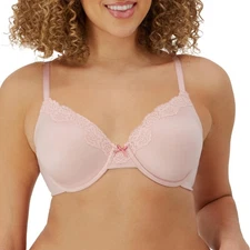Maidenform womens Comfy Soft Full Coverage Underwire 09404 T Shirt Bra, Sheer