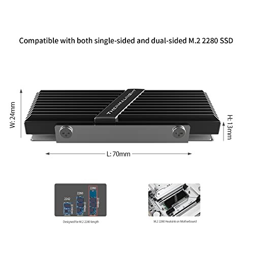 Thermalright TR-M.2 2280 Type A B 2280 heatsink for SSD TR-M.2 2280 TYPE AB - Afbeelding 6 van 6