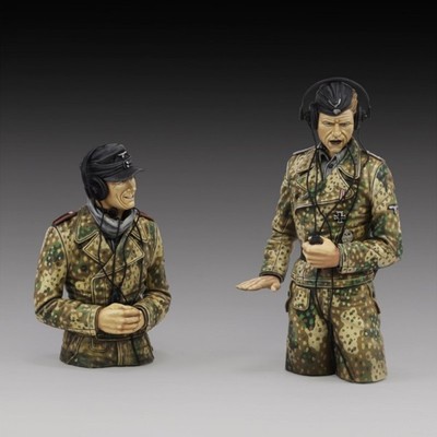 Royal Model RM1072 - 1:16 German SS tank crew in pit dot Part 2 - Neu