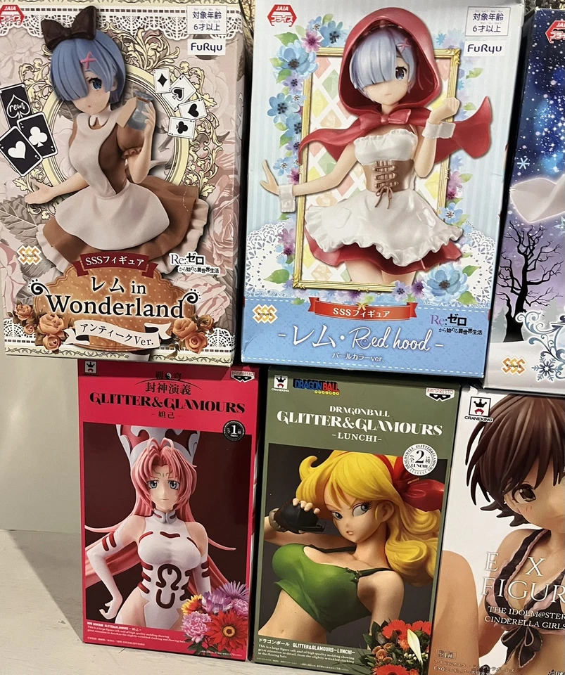 Anime Figures Mix Lot of 10 Females - NEVER out Of Box  - Winner Gets All ! - Image 2 of 4