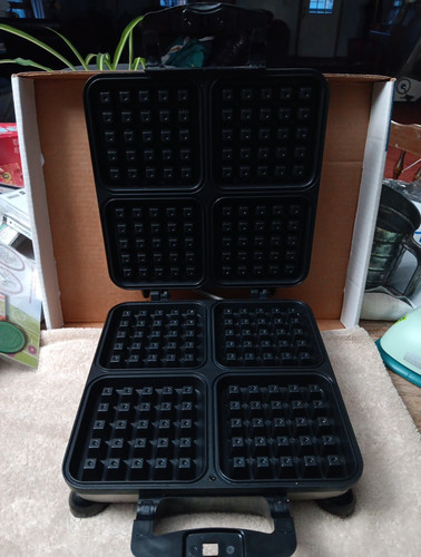 Cialda FOOD NETWORK Belgio modello acciaio inox YDE813 Sensio - testata - Foto 2 di 4