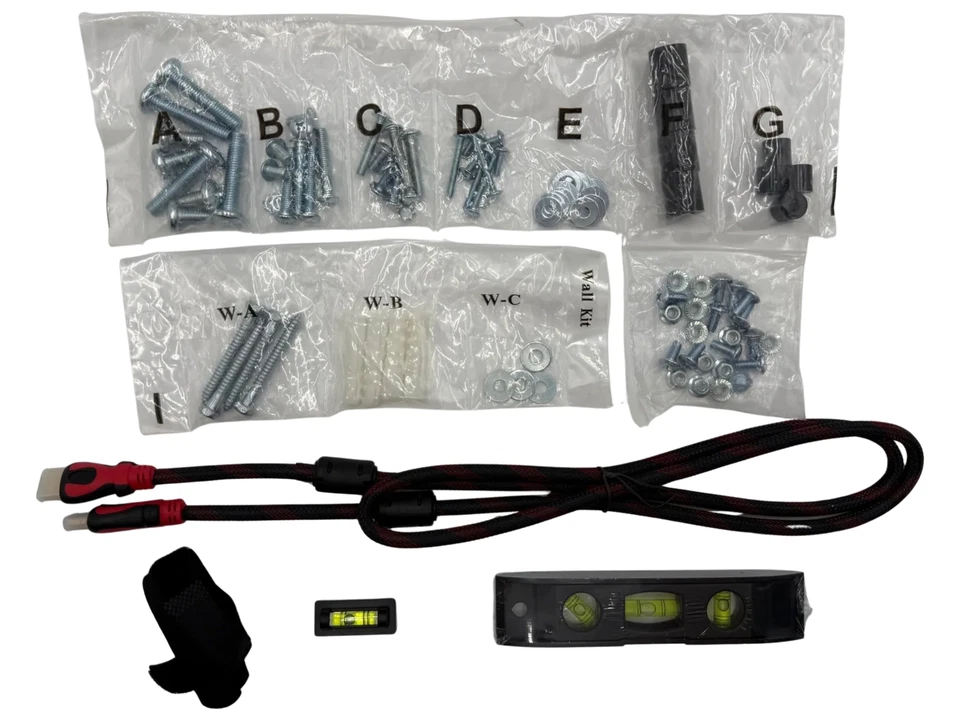 SOPORTE DE MONTAJE EN PARED SLIM LCD LED PLASMA TV PLANO 40 42 43 46 47 48 50 55 60 65 70 Foto 3 de 4