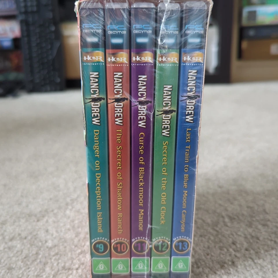 Nancy Drew Limited Edition 75th Anniversary PC CD-ROM Game Box Set 5 x Bundle - Image 2 of 4