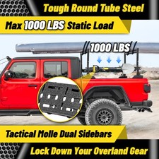 Adjustable Ladder Rack Truck Bed 53-68 For Colorado Silverado Ranger Gladiator