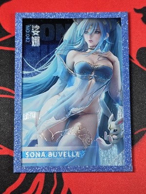 Sona Buvelle Goddess Story Anime Waifu Card - GLAZED LIGHT & SHADOW - NO-042