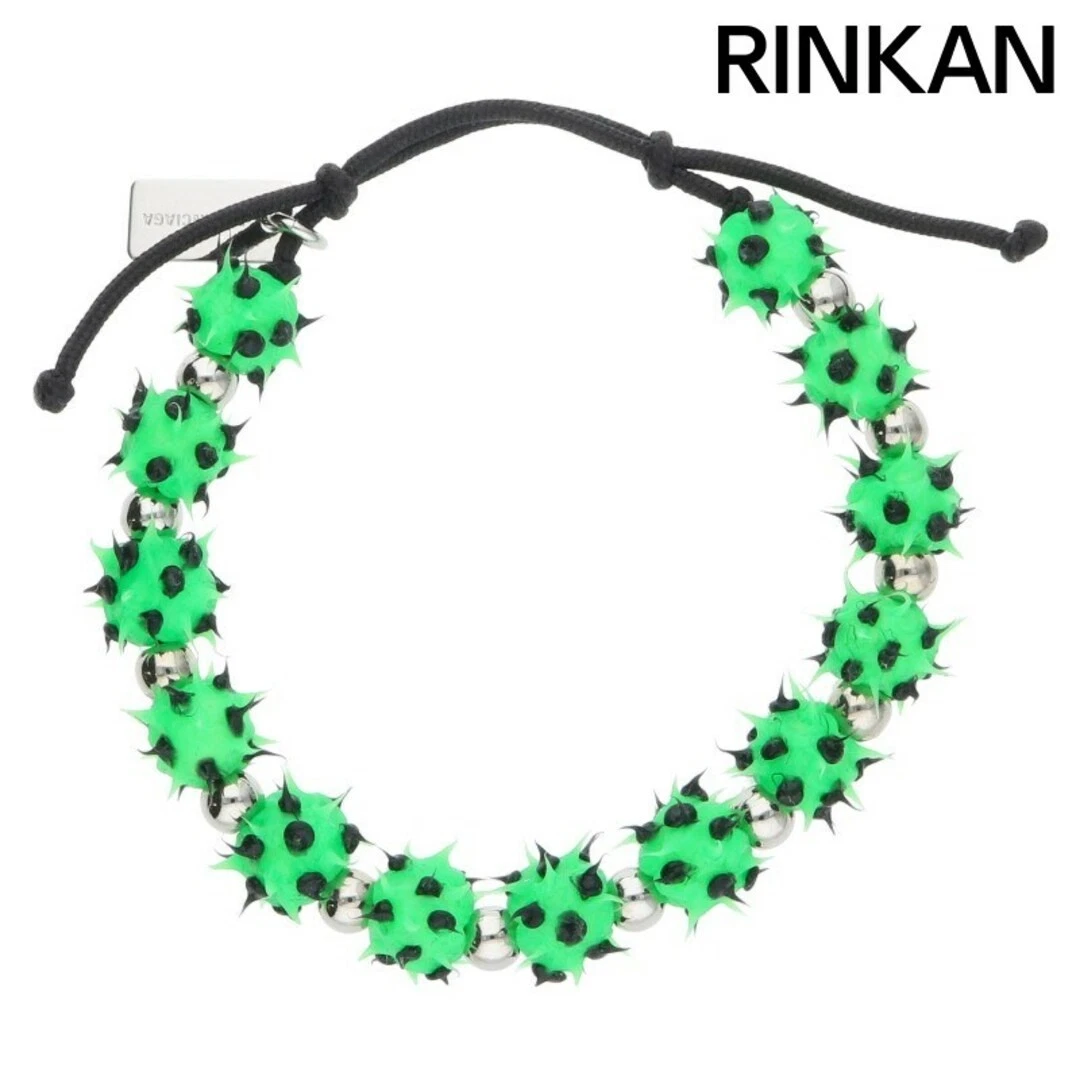 Bracciale uomo Balenciaga 24AW MALIBU sfere silicone usatof84ecfe20384add770