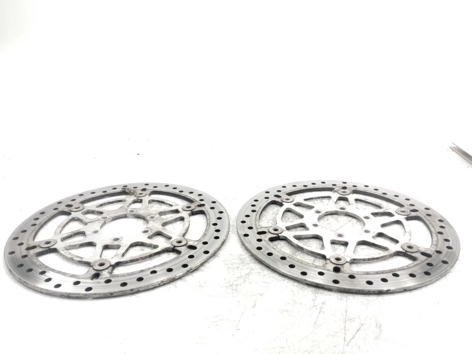 2006 Ducati Monster S2R 800 Front Brake Rotors Left & Right Pair - Image 2 of 4