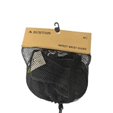 Brand New Burton Adult Large Impact Wrist Guards Black Snowboarding Skiing