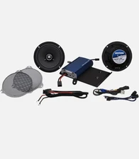 Open Box Hogtunes 462F-RM & REV225-RM amp & 2 Front Speakers Never Installed