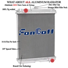 For Kubota U45-3ST U50-3 KX121-3S KX121-3 KX161-3 RD41142300 Aluminum Radiator