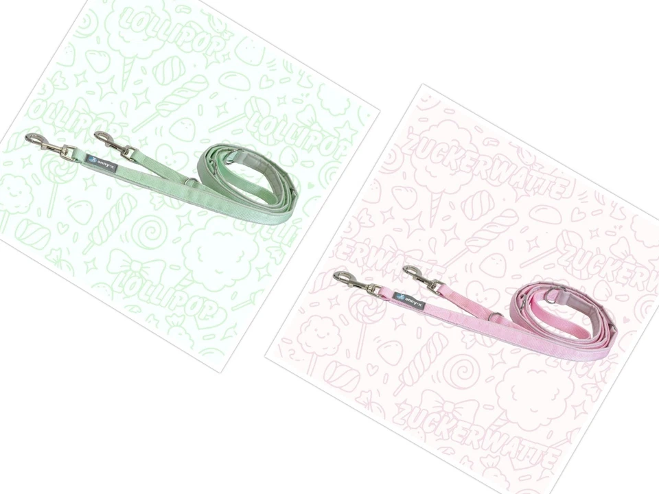 Anny-X Führleine Classic Bolt Fun  Candy 3,00m x 2,5cm 4-fach  Hundeleine - Bild 1 von 1