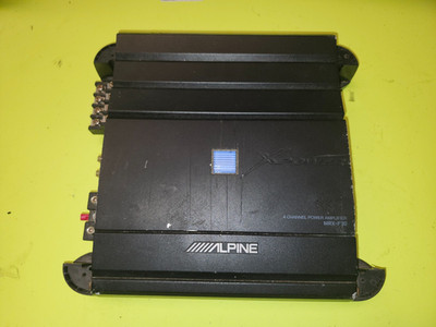 Alpine MRX-F30 Car Amp-TESTED Good Amp