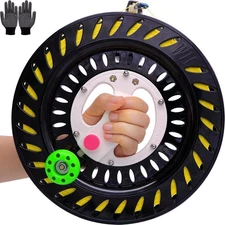 TianYueFly Kite Reel for Adults, 10.3inches Dia with 2600ft Kite String, Kite...