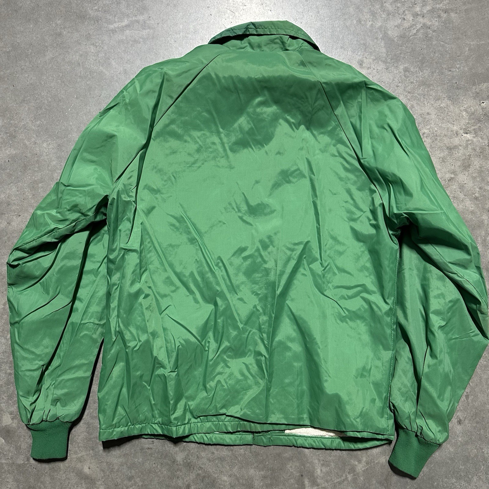 Vintage 80s MASTERS Augusta National Golf Shop Full Zip Windbreaker Jacket Sz L