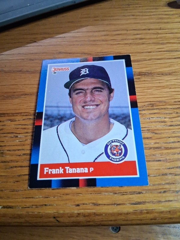 SL 9920/ 1988 Donruss Frank Tanana 461 Error Card baseball cards lot