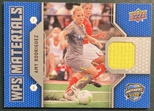 Amy Rodriguez 2011 Upper Deck Soccer WPS Materials Game-Used Patch Relic