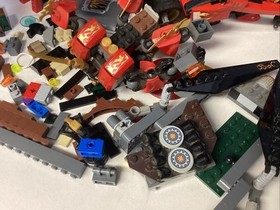 LEGO NINJAGO Samurai Mech 9448, Jet 9442, Cole&rsquo;s Tread Assault 9444 Not Complete