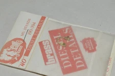 HO locomotive PARTS brass Cal-Scale 394 MU stands (2)