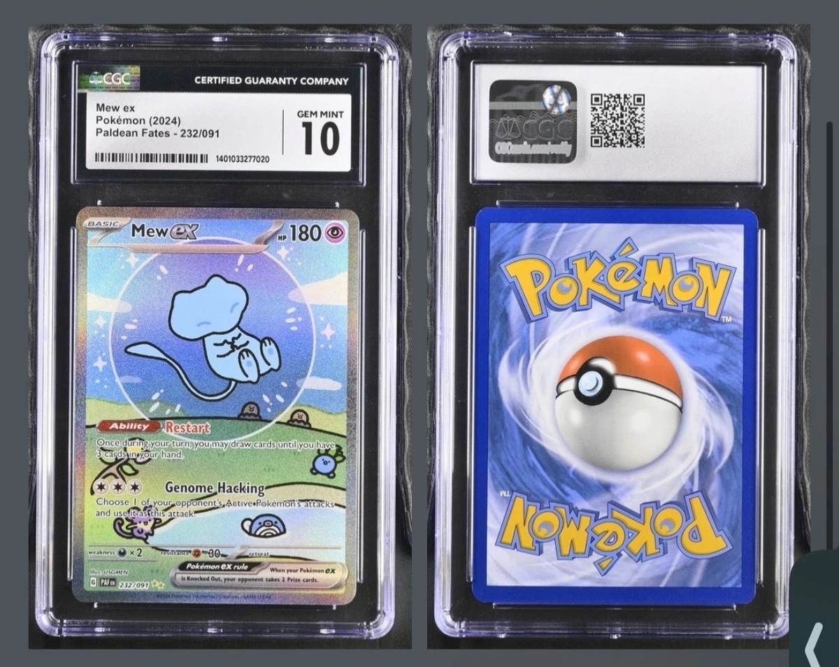 Mew Ex 232/091 SV: Paldean Fates for sale | eBay
