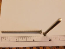 50 Stainless Steel 6-32 x 2 1/2" Phillips Flat Head Screws