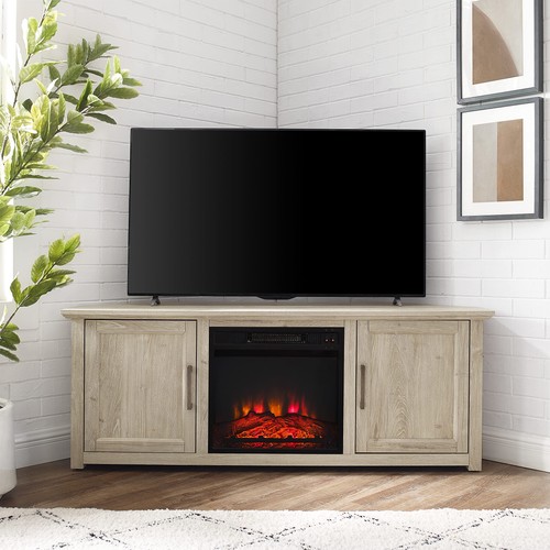 Crosley Furniture Camden Corner Fireplace TV Stand for 65+ inch TVs, Entertai... - Picture 7 of 12