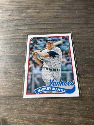 Mickey Mantle 2024 Topps Update #89US-30 1989 35th Anniversary New York Yankees