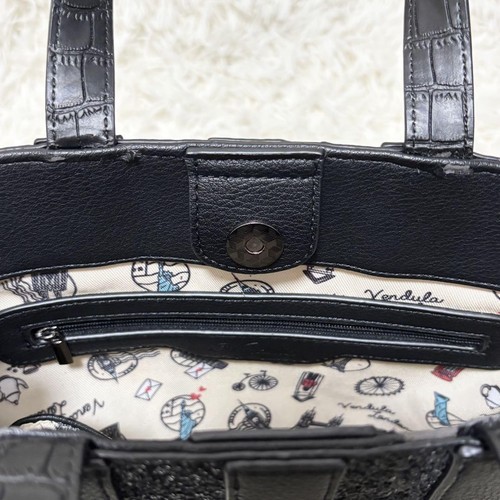 Vendula London 2way Shoulder Bag Tote Bag Musical - Picture 19 of 20