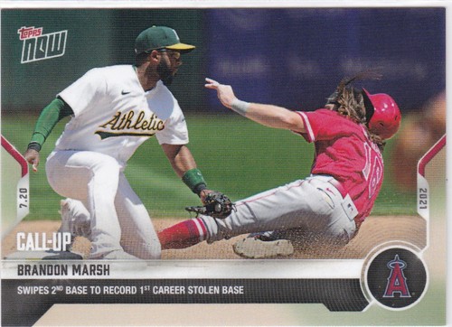 2021 Topps Now 532 Brandon Marsh