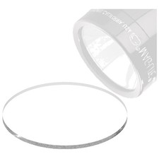 Ultra-Clear Glass Lens for Maglite C D Flashlights - 2.05" Diameter