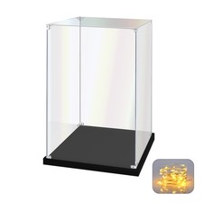 Acrylic Display Case for Collectibles Assemble Clear Acrylic Display for Lego...