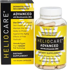 Heliocare Advanced Niacin B3 Supplement: Fernblock PLE Extract 240mg Per... 