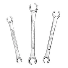 3 Piece SAE Standard Flaring Flare Nut Tool Set Brake Line Tubing Plumbing Flare