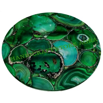 Natural Agate Table Top For Side Table, Corner Table, End Table, Coffee Table