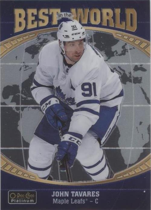 2019-20 O-Pee-Chee Platinum - John Tavares #BW-3 - 1 of 1