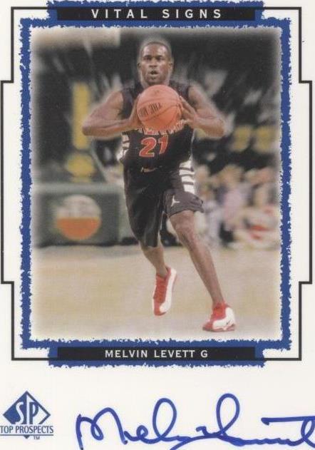 1999 SP Top Prospects - Melvin Levett #ML - 1 of 2