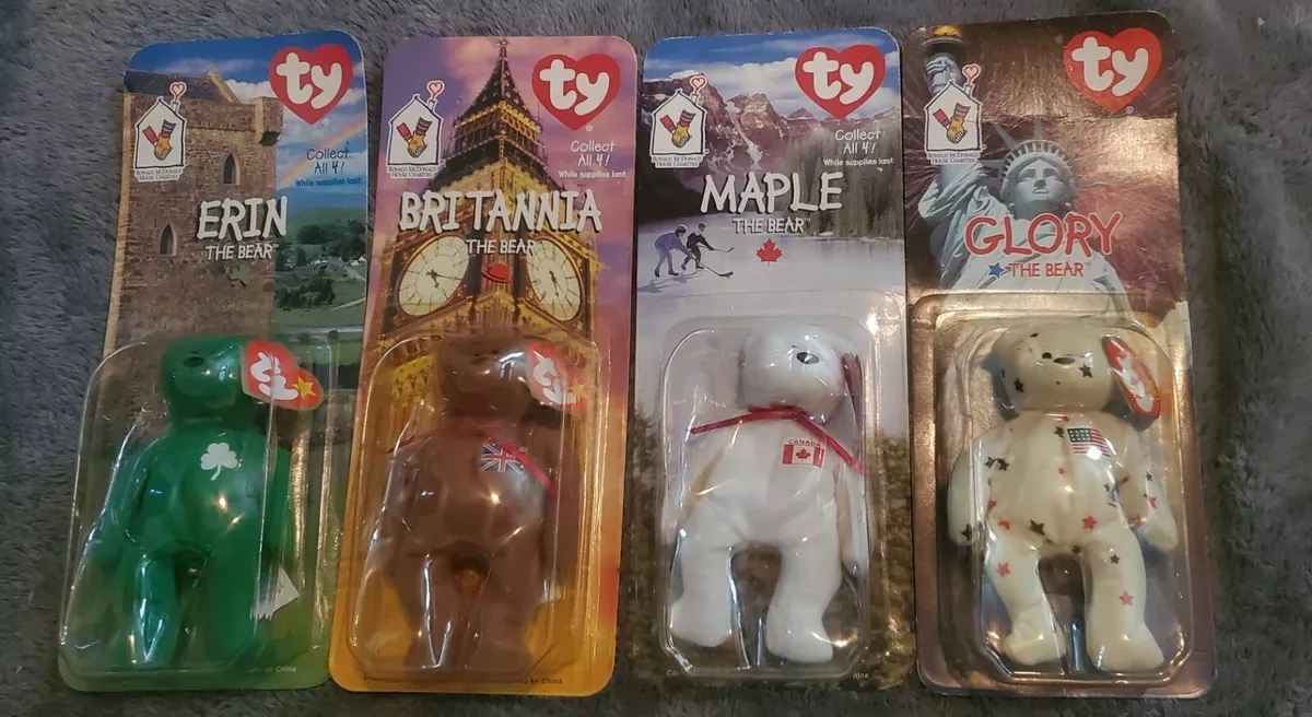 Mcdonalds collect all 4 beanie babies online