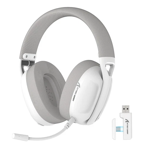 ATTACK SHARK L80 180g Kabelloses Gaming-Headset BT 3.5mm für PC Mac Mobile