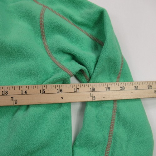 Marmot Jacket Girls XL Long Sleeve Pockets Lightweight Green Fleece Hood - Picture 7 of 10