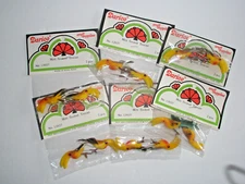 Lot of 6 Darice Craft Supplies Mini Flocked Toucan New 12 Total Crafting NOS