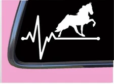 Walking Horse Lifeline TP 257 vinyl 8" Decal Sticker Tennessee walker tn