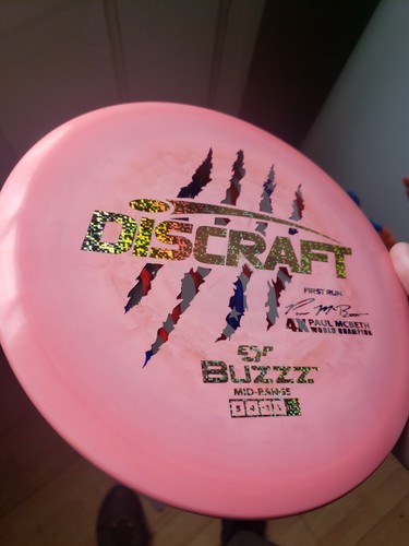 4x Buzzz First Run Paul Mcbeth Discraft Flagstamp RARE 177+ - Picture 10 of 16
