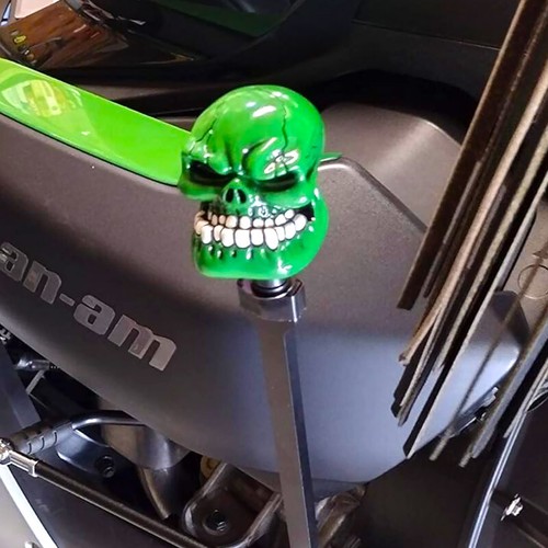 Gear Shifter Skull Shift Knob For Can-Am Outlander Renegade Commander Defender - Picture 5 of 12