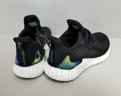 Adidas Alphaboost Black Iridescent Running Sneakers Mens  display picture 2