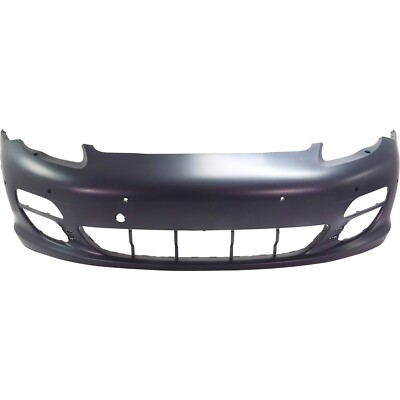 Front Bumper Cover Fascia For 2010-13 Porsche Panamera Primed with Tow Hook Hole