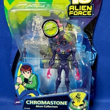 New - CHROMASTONE - 4" Ben 10 Action Figure MINI FIGURE Alien Force BANDAI 2008
