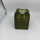 recycled glass ice cube candle holders blenko design 2” cube