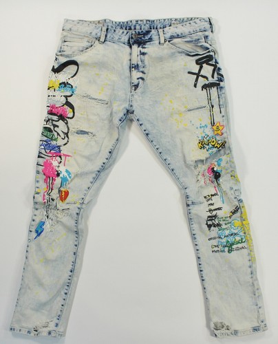Smoke Rise Denim DNM Jeans Graffiti 