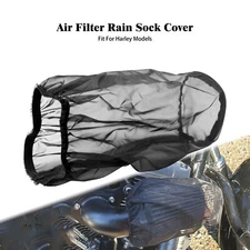 1 PCS Waterproof Air Filter Rain Sock Dustproof Protective Cover Fit For Harley