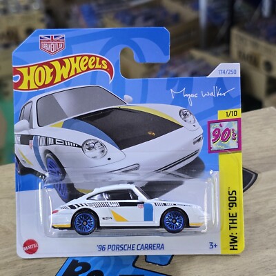 HOT WHEELS '96 PORSCHE CARRERA WHITE 2024 Series HW THE 90'S SHORT