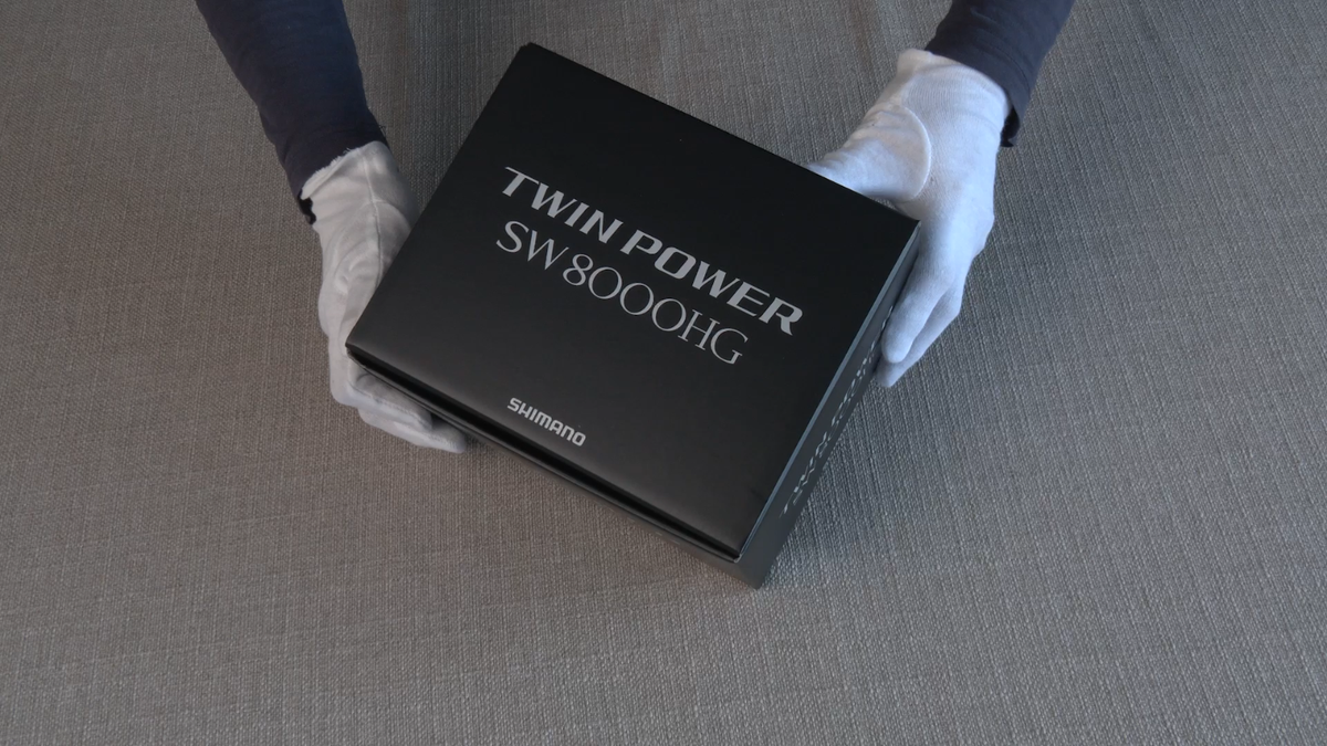 箱ありSHIMANO 21TWINPOWER SW8000HG Shimano 21 TWIN POWER SW 8000HG Spinning Reel New in Box